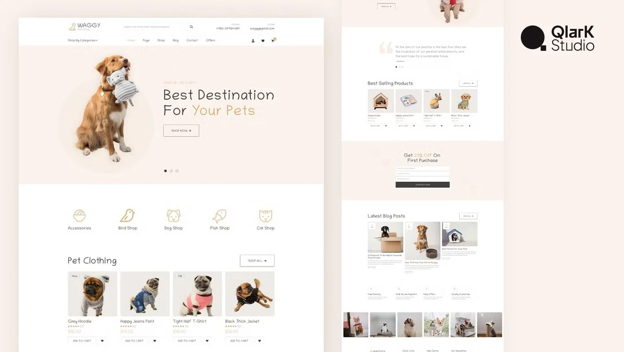 Dierenwinkel Website Laten Maken