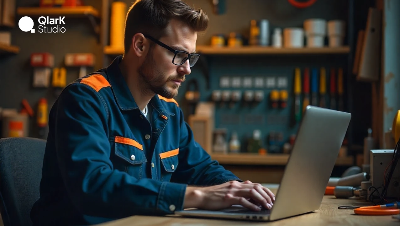 Website voor een elektricien