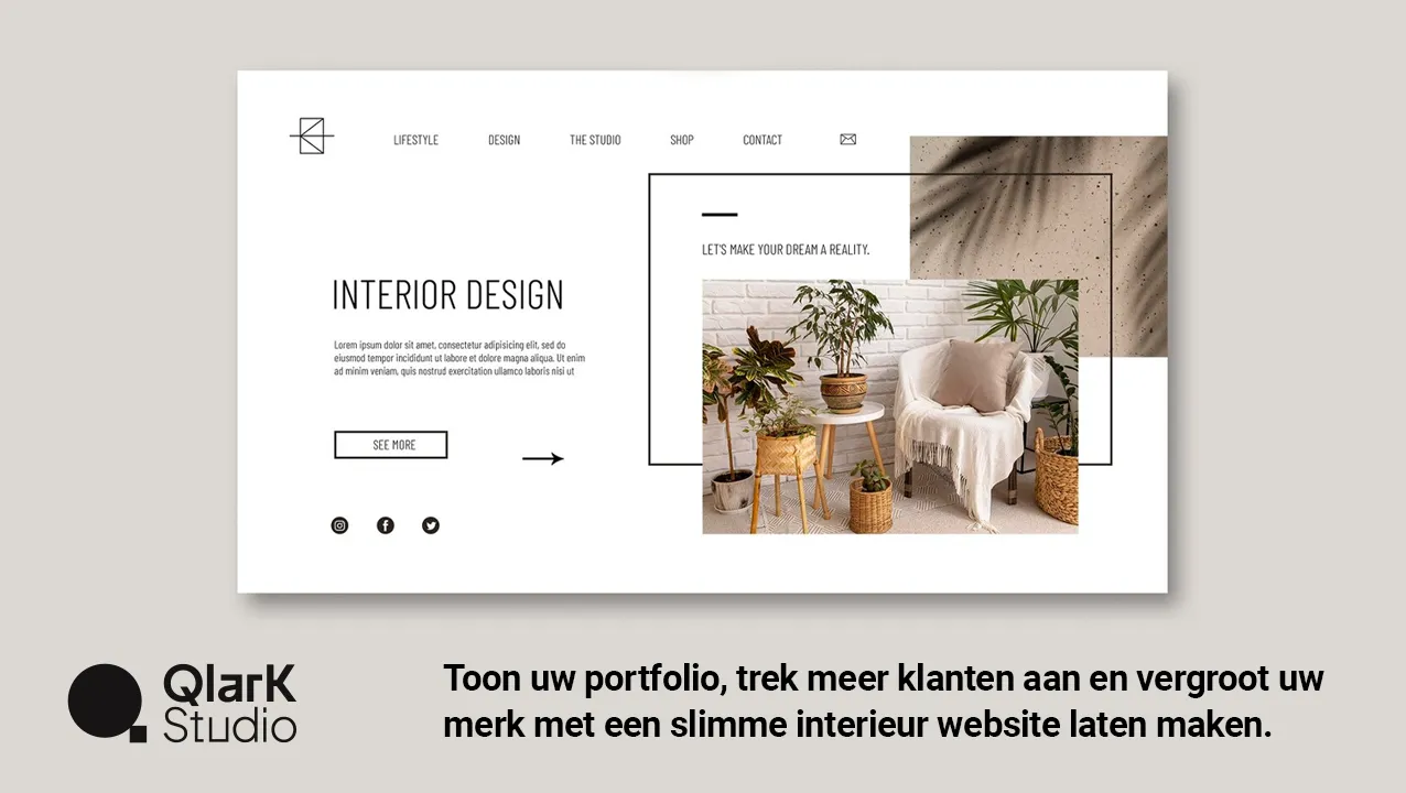website laten maken voor interieurbedrijf